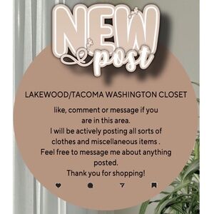 LAKEWOOD/TACOMA WASHINGTON SELLER :)